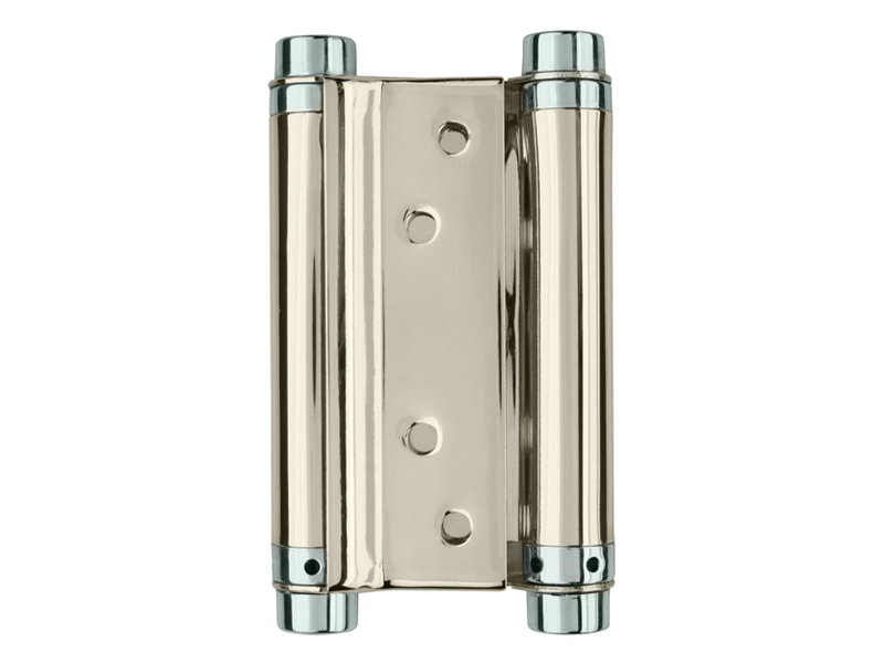 Петля пружинная двусторонняя DAS SS 201-5 125*86*1.5 CP Хром Сочи