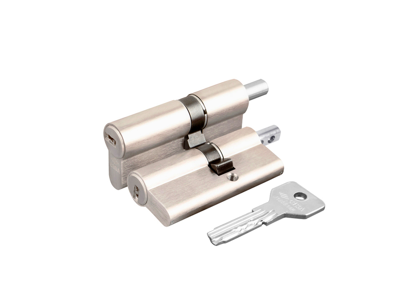 Цилиндровый механизм под вертушку Cisa ASIX OE302-07.12 60 мм/25+10+25