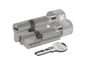 Цилиндровый механизм с вертушкой 164 OBS SCE/80 35+10+35 mm никель 5 кл. — купить в Сочи