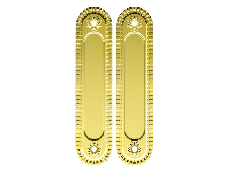 Ручка для раздвижных дверей SH010/CL GOLD-24 Золото 24К Сочи