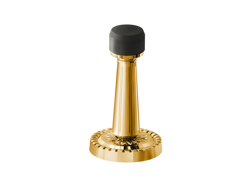 Упор дверной настенный DH033 CL/GOLD-24 Золото 24К Сочи