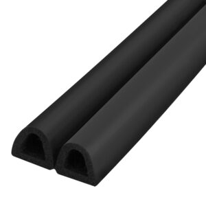 Уплотнитель самоклеящийся ADH/D-12x12mm, BLACK черный 150m — купить в Сочи