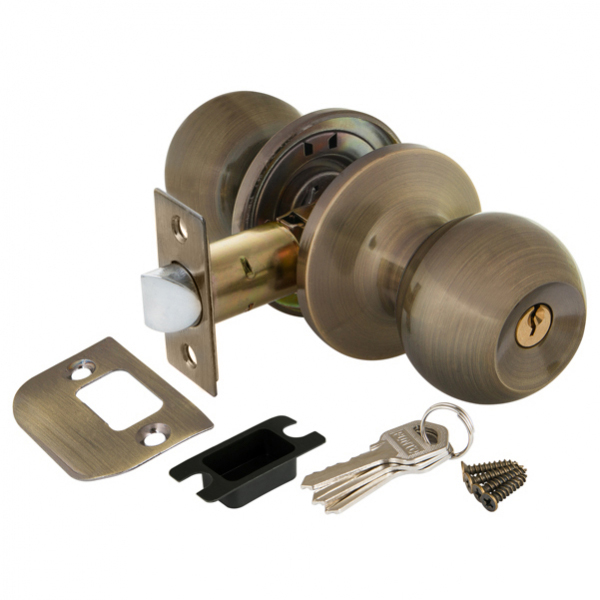 Ручка защелка DK682 AB-ET (6082 AB-E) (кл./фик.) бронза в Сочи
