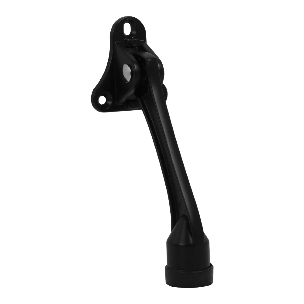 Упор дверной напольный STOPPER-100 BL (черный) козья ножка в Сочи