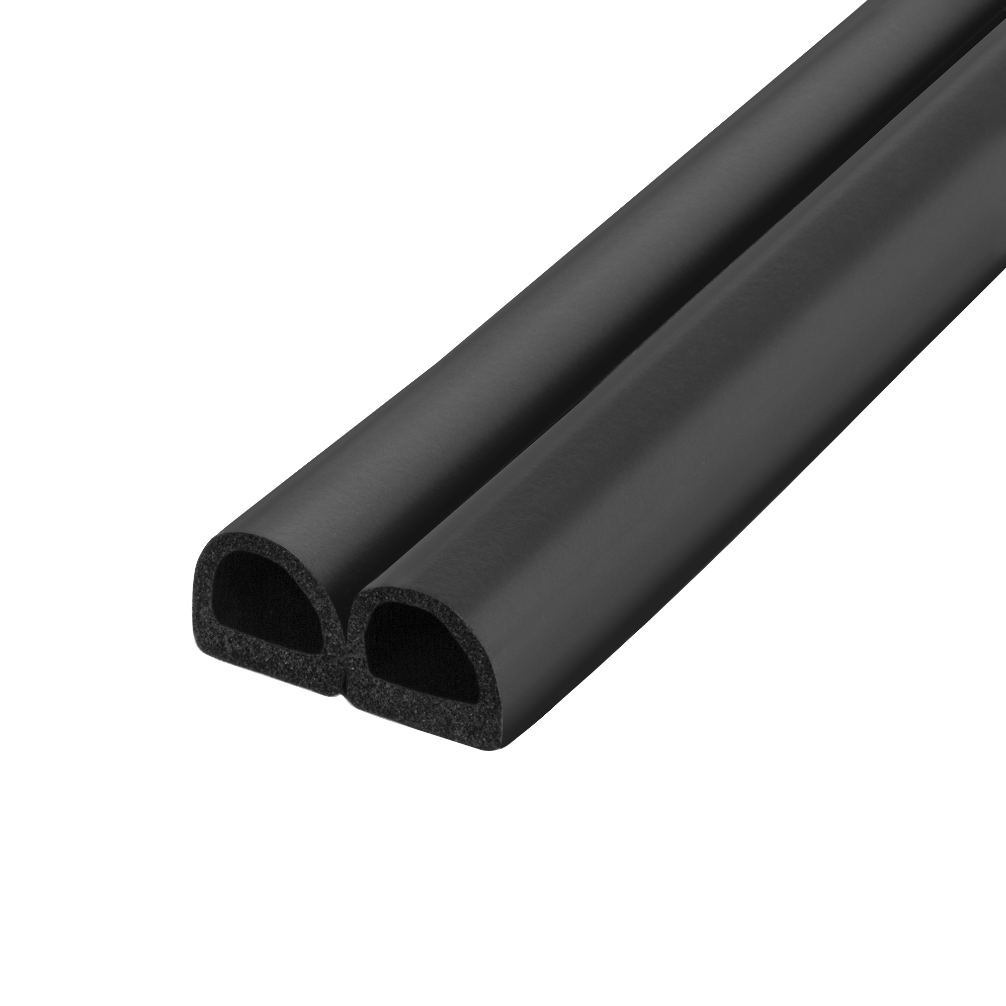 Уплотнитель без клеевой основы WADH/D-14,2x12,7mm (127), BLACK черный 120 m в Сочи
