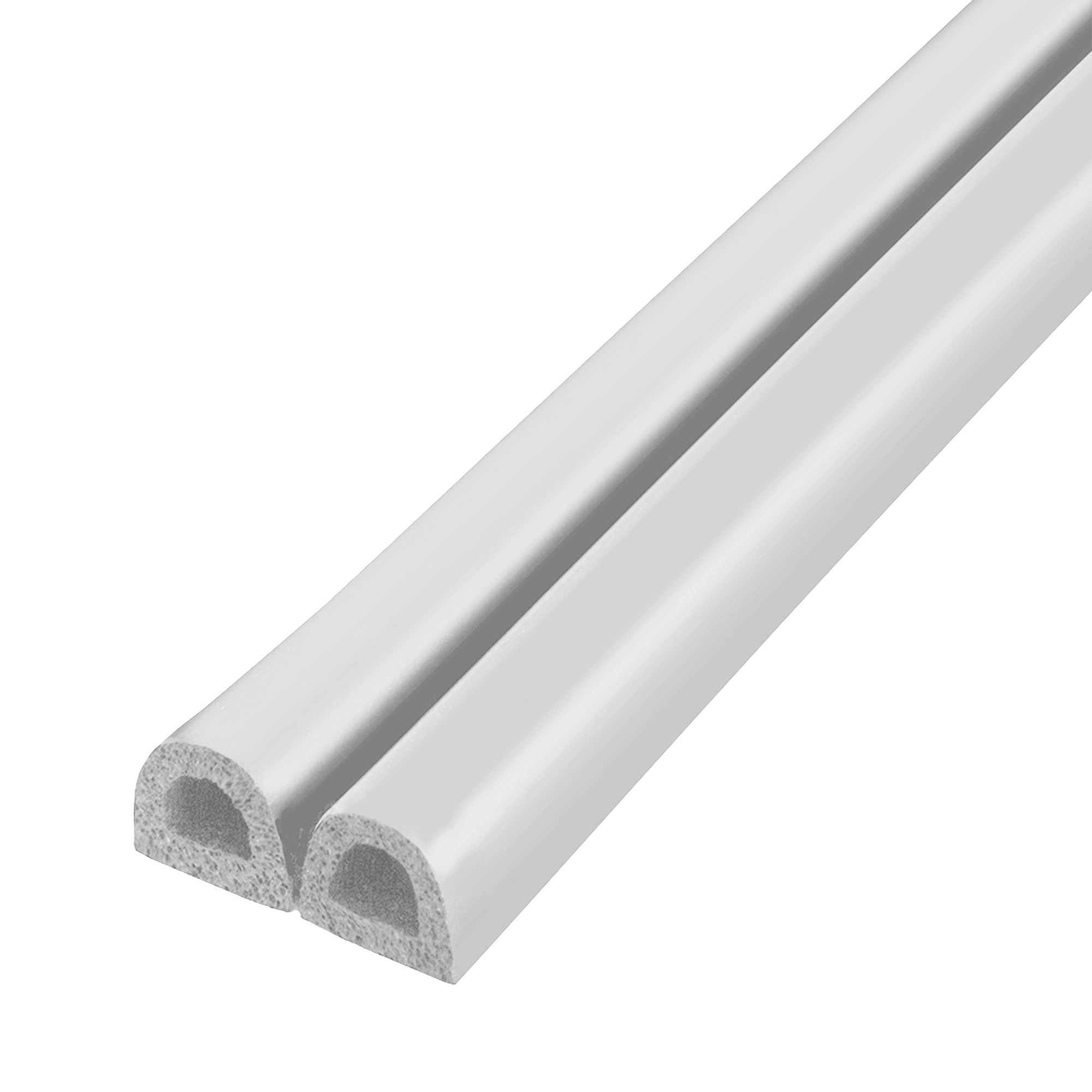 Уплотнитель самоклеящийся ADH/D-9x7,5mm, WHITE белый 100m в Сочи