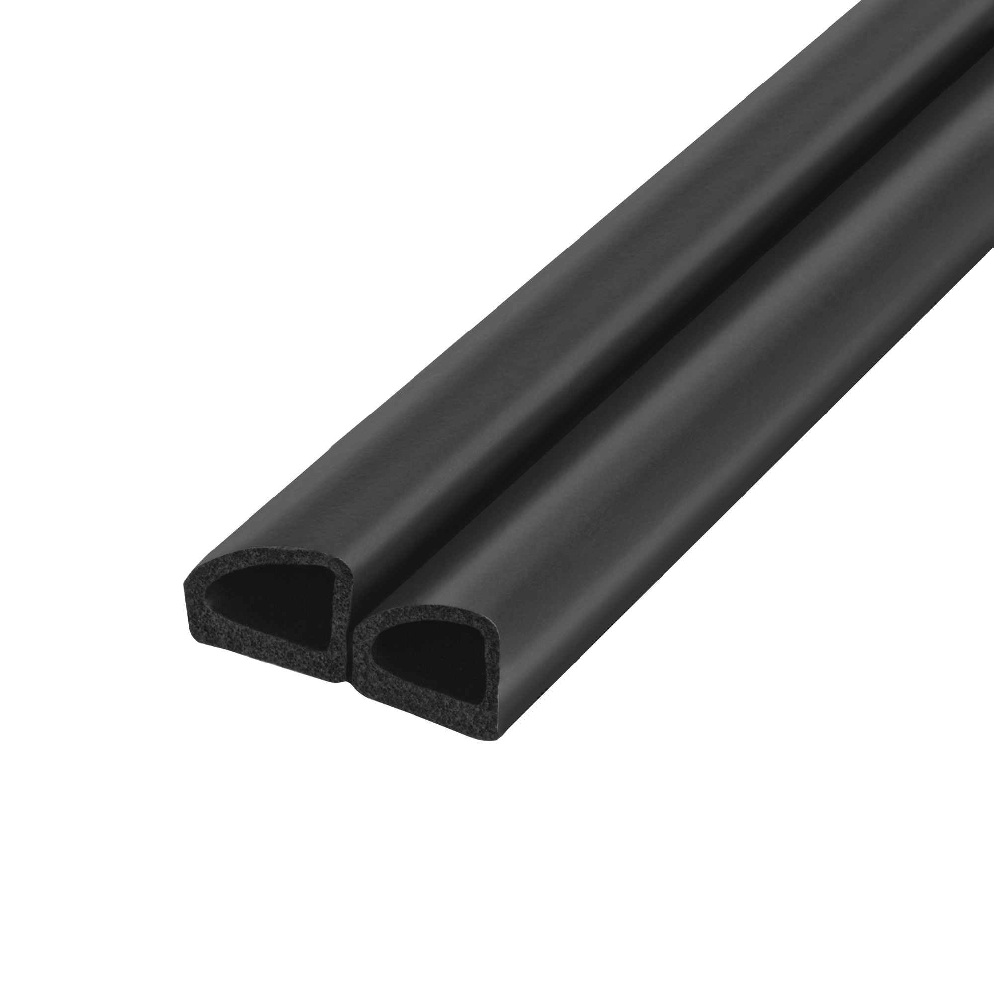 Уплотнитель самоклеящийся ADH/D-14,5x13,5mm , BLACK черный 100 m в Сочи