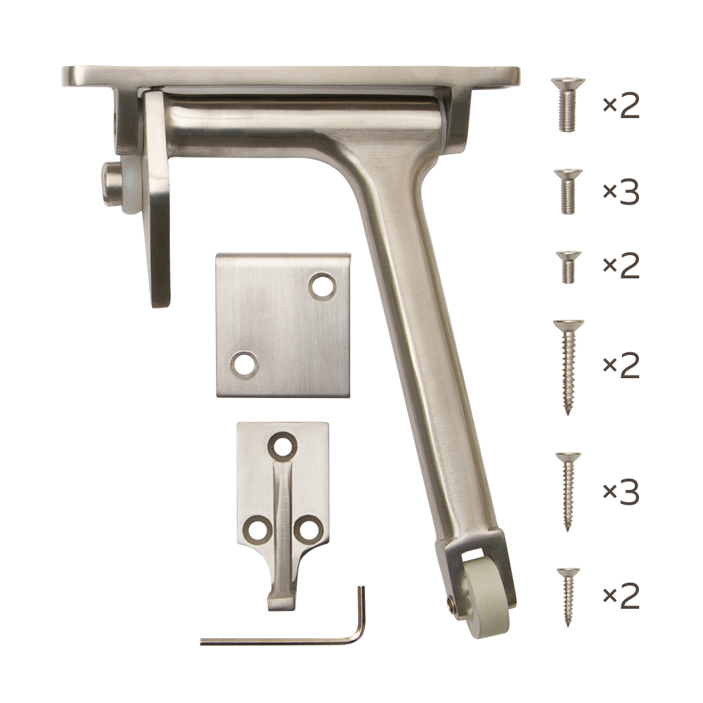 Координатор закрывания двустворчатых дверей DC-1002 INOX 304 (от 40 до 200 кг) — фото 3