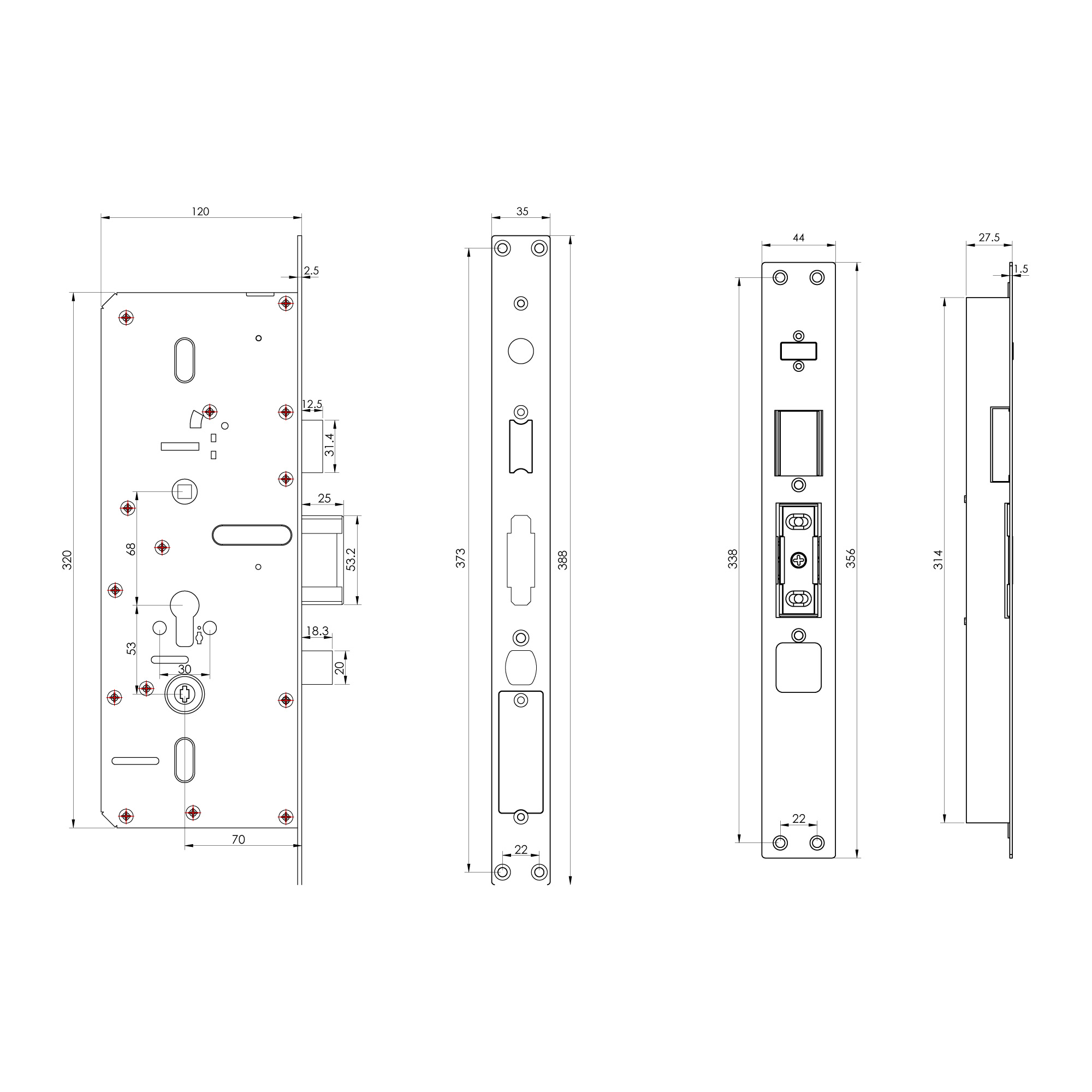 Электронный замок Sanyo D700 Usmart Go DM70 с WiFi, ручка скоба 1800 мм, черный — фото 6