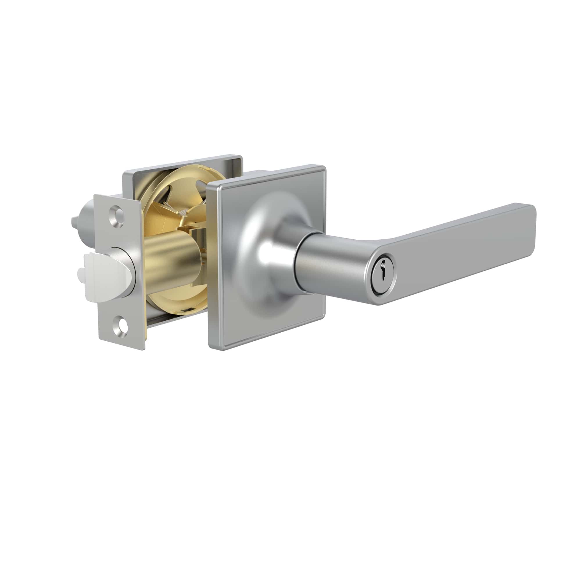 Ручка защелка DK710/BL CP-ET (кл./фик.) хром в Сочи
