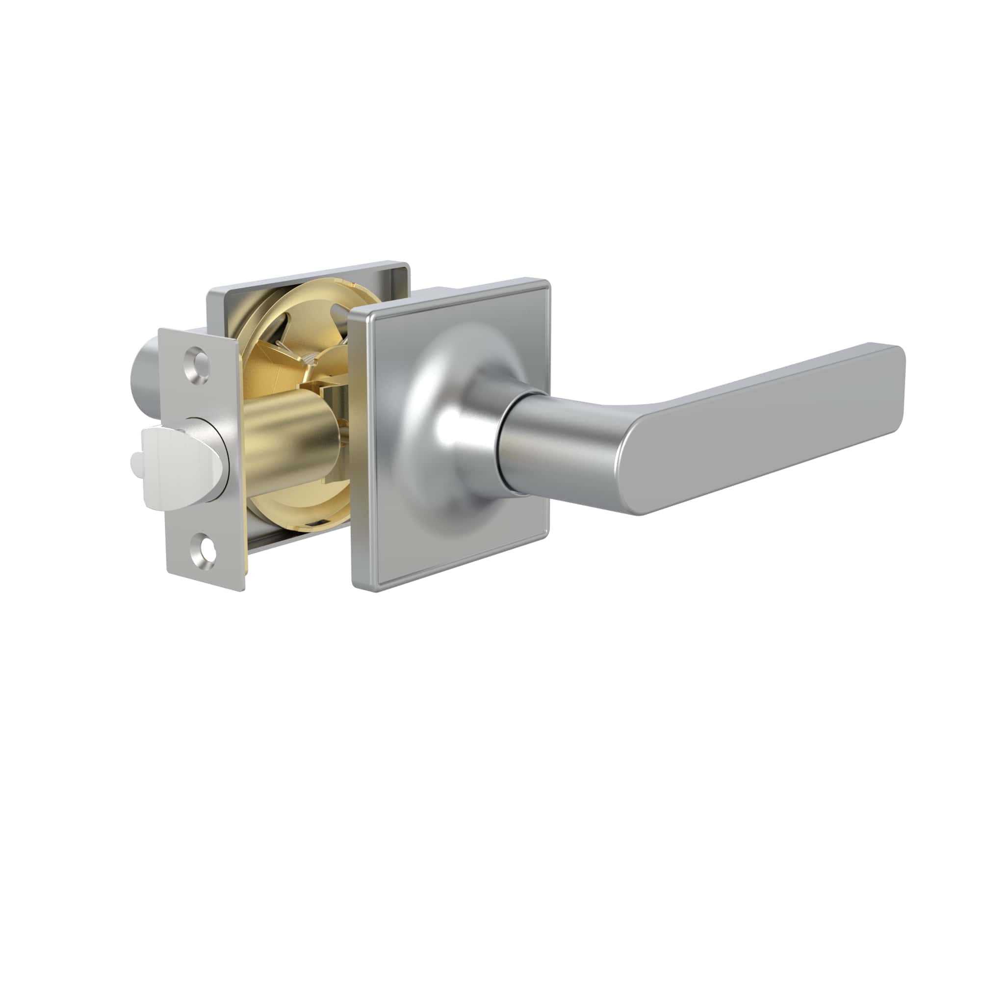 Ручка защелка DK710/BL CP-PS (без фик.)хром в Сочи