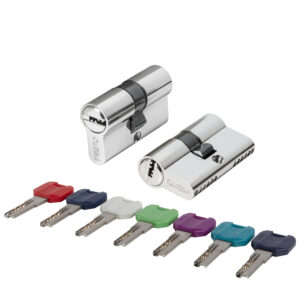 Цилиндровый механизм MaxPro7000Key60mm(25+10+25) CP хром 7key — купить в Сочи