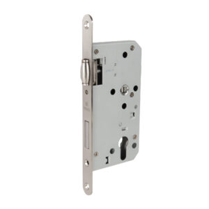 Замок врезной DD.INOX/C-55.72/R с роликовой защелкой (лиц.планка 20 мм) — купить в Сочи