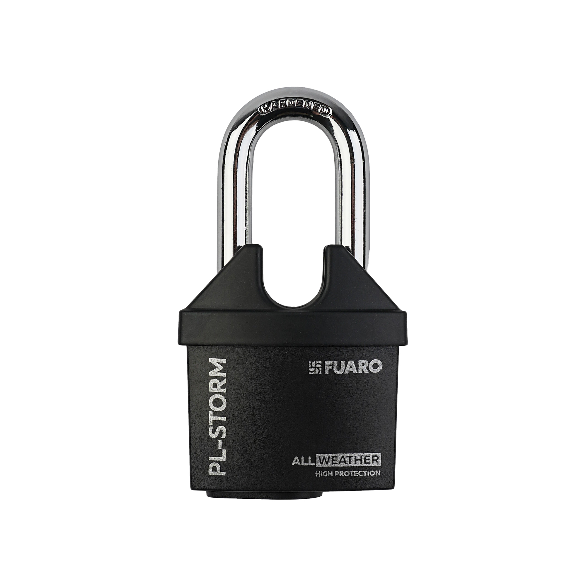 Замок навесной PL-STORM-3660 LS 4 key (дисковый ключ) с удлиненной дужкой — фото 4