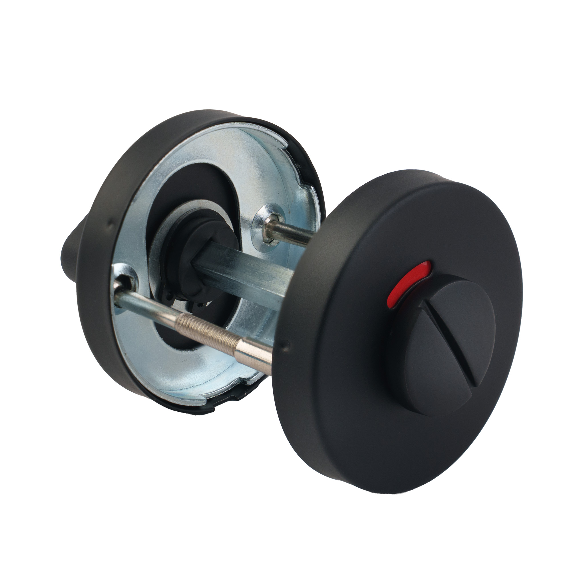 Ручка поворотная BK6.R.DSS201-02 INOX 201 BLACK (с индикатором) — фото 4