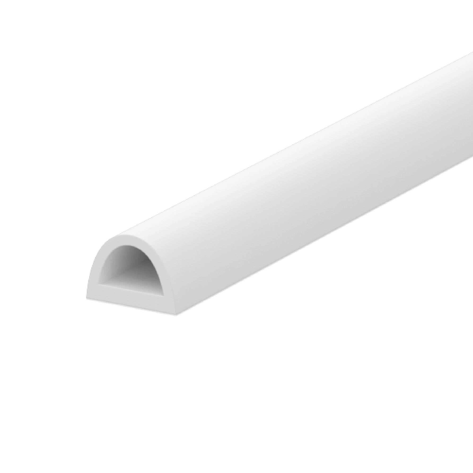 Уплотнитель самоклеящийся ADH/D-21x15mm, WHITE белый 50m в Сочи