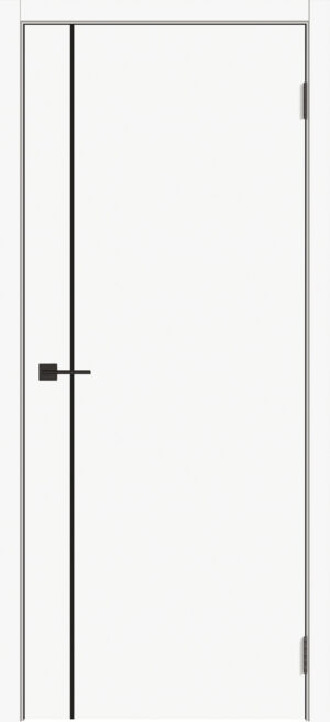 Межкомнатная дверь Глухая (ДГ) 445 Белый ЭВО ПЭТ 2000х700 — купить в Сочи