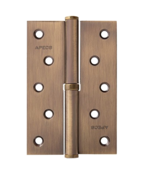 Петля разъемная APECS 120*80*3 AB L Бронза
