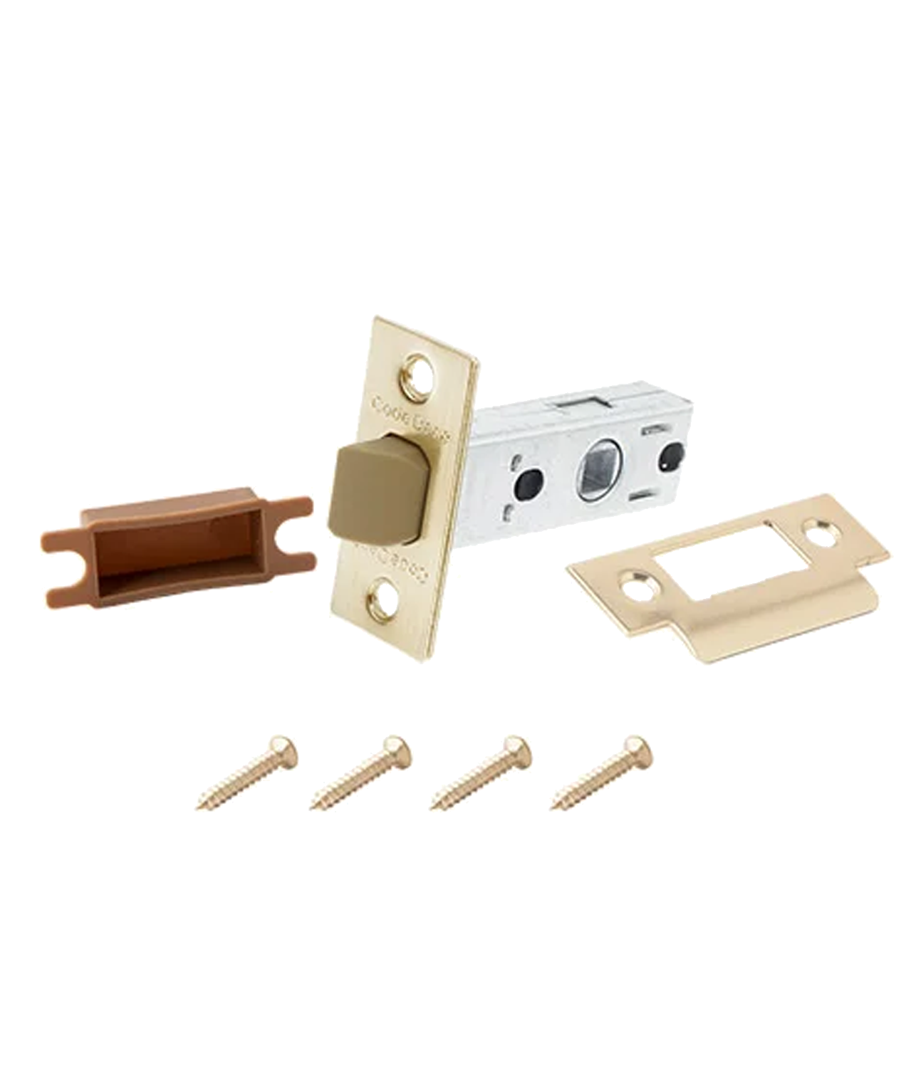 Защелка Code Deco 6/45 5400-P-GMS пластиковый язычок золото матовое сатинированное