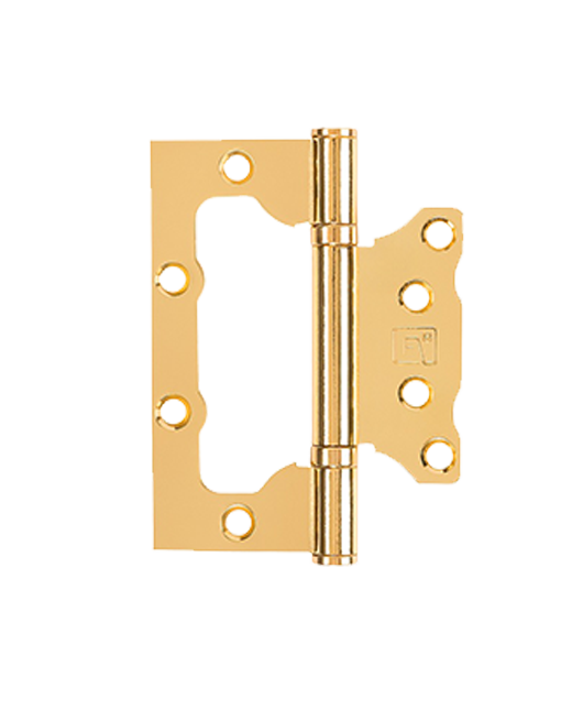 Петля универсальная накладная FANTOM (100*75*2.5) Hinge 100-4BB FH 22K золото 100*75*2,5