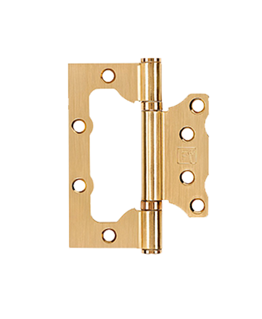 Петля универсальная FANTOM (100*75*2.5) Hinge 100-4BB FH 22K золото матовое 100*75*2,5
