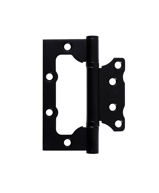 Петля накладная FANTOM Hinge 100-2BB FH 100*75*2.5 Black черный матовый 100*75*2,5