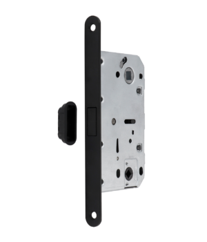 Замок магнитный FANTOM под цилиндр CYL Magn lock 50×85 Black черный 50/85