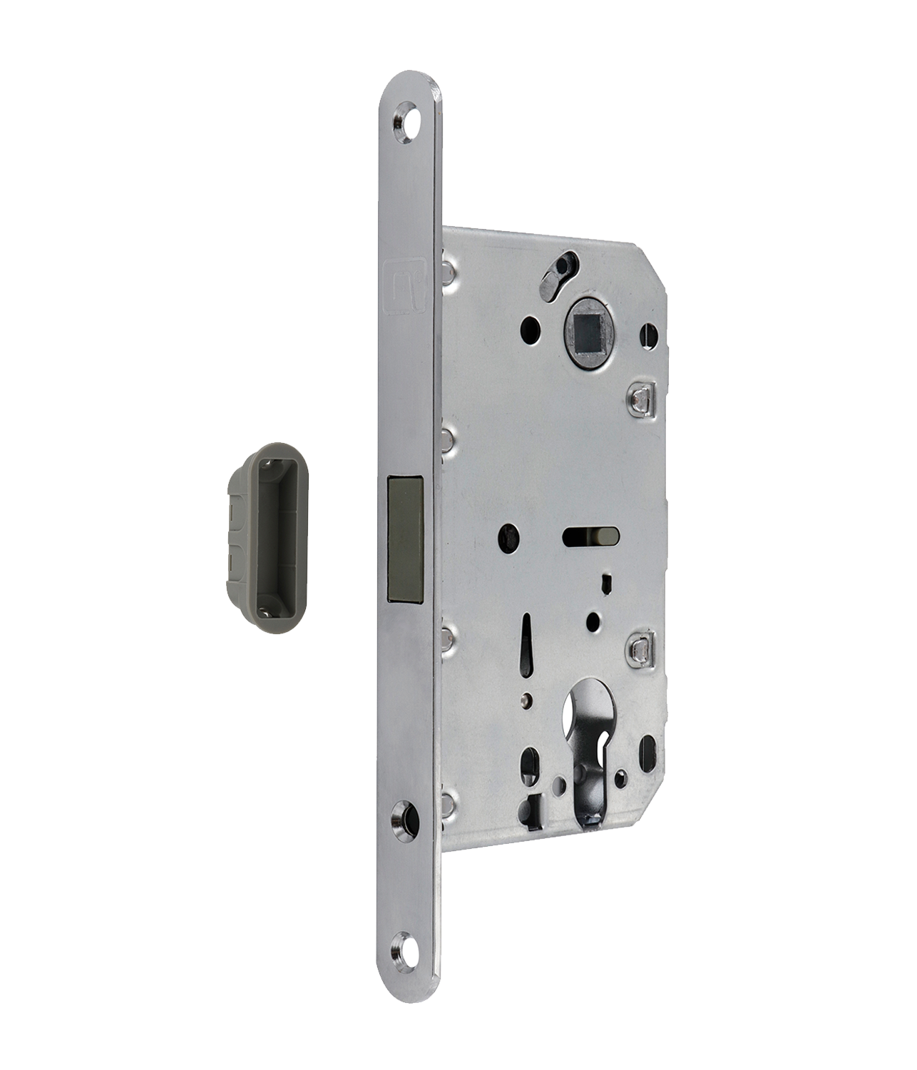 Замок магнитный FANTOM под цилиндр CYL Magn lock 50×85 CP хром 50/85