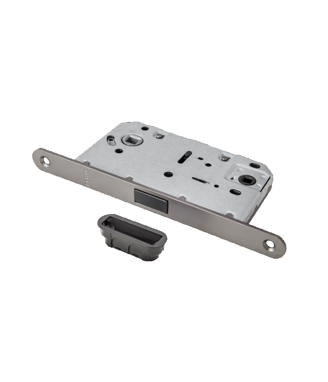 Замок RENZ LBM 5096 MBN магнитный язычок сантехнический графит матовый 50/90