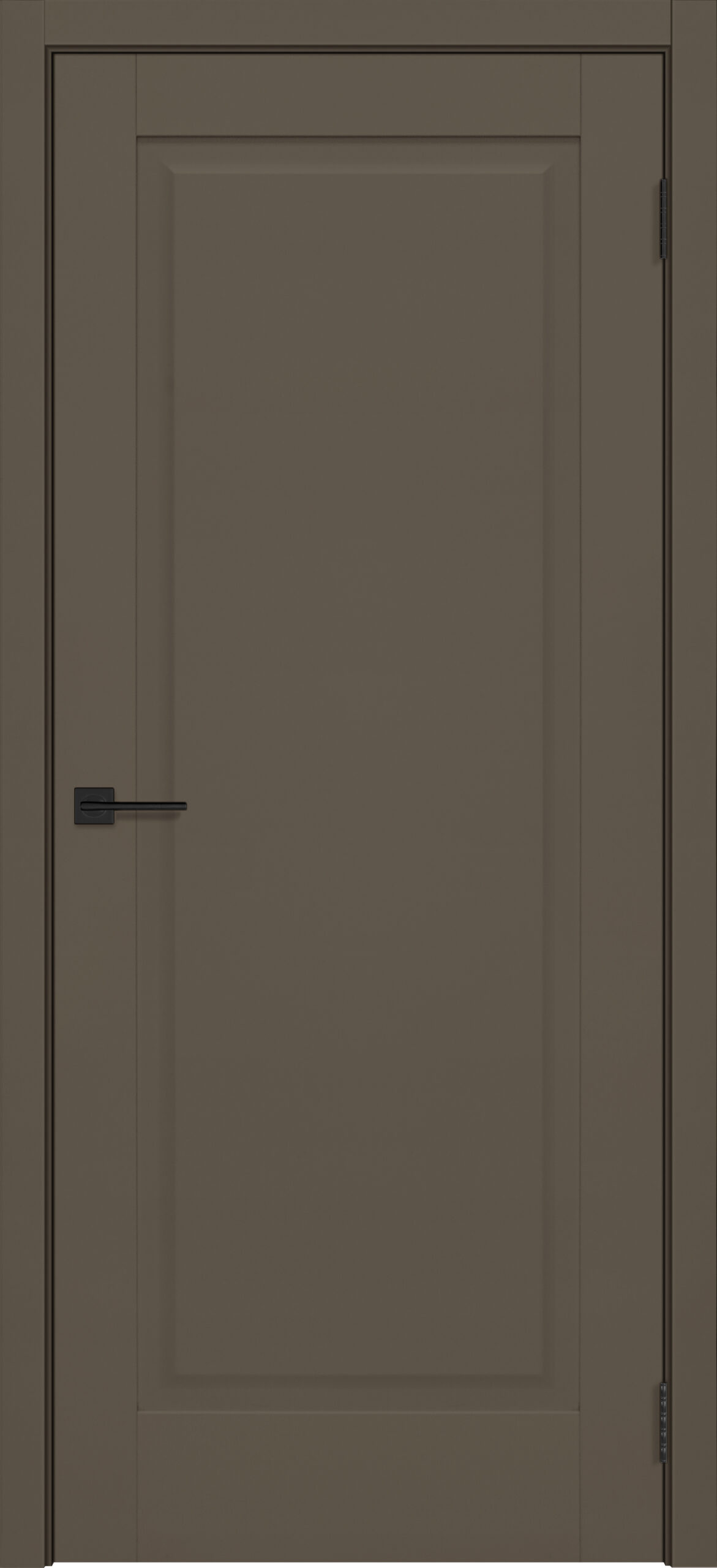 Межкомнатная дверь Глухая (ДГ) Mona-01 brown 2000х900