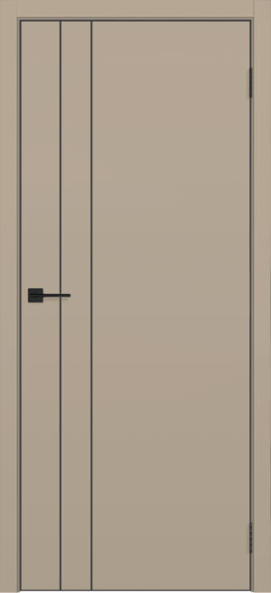 Межкомнатная дверь Глухая (ДГ) Mona-58 Beige 2000х800 — купить в Сочи