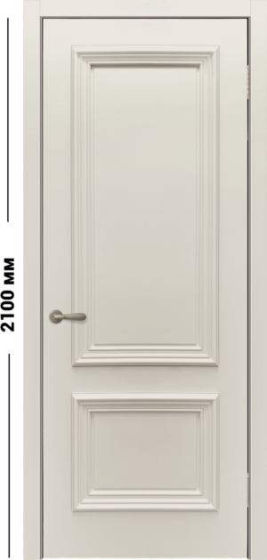 Межкомнатная дверь Глухая (ДГ) Сириус-2 (2100 мм) RAL 9010 2100х600 — купить в Сочи