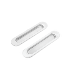 Комплект ручек для раздвижных дверей (2 шт) Sliding HANDLE White Белый
