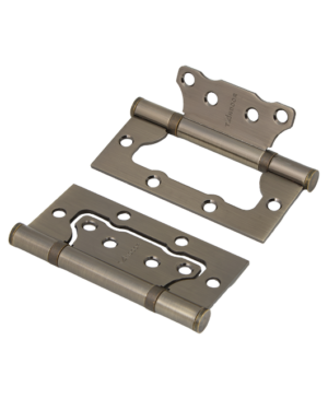 Петля накладная TANDOOR TD100-2S steel (100*75*2,5) AB Бронза