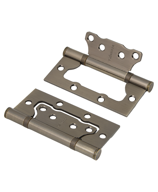 Петля накладная TANDOOR TD100-2S steel (100*75*2,5) AB Бронза