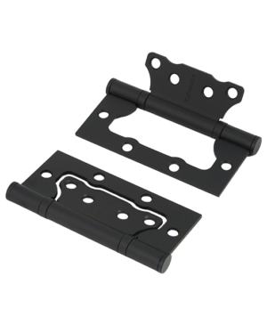 Петля накладная TANDOOR TD100-2S steel (100*75*2,5) BLACK Черный