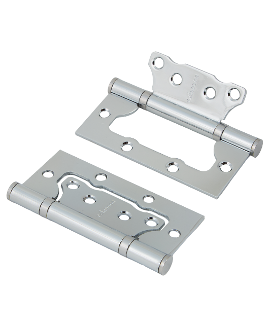 Петля накладная TANDOOR TD100-2S steel (100*75*2,5) CP Хром