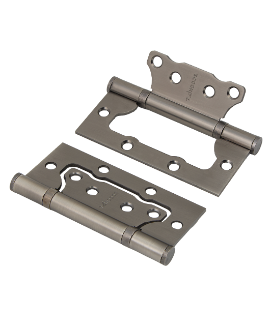 Петля накладная TANDOOR TD100-2S steel (100*75*2,5) GRF Графит