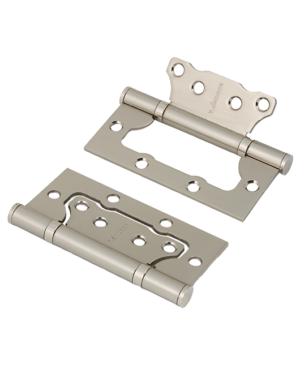 Петля накладная TANDOOR TD100-2S steel (100*75*2,5) SN Никель