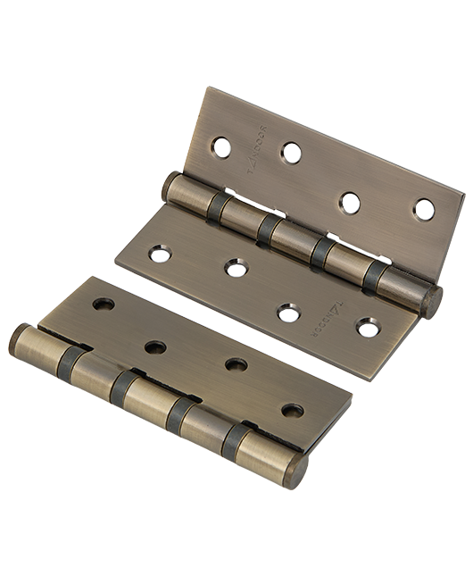 Петля врезная TANDOOR TD100-4S steel (100*75*2,5) AB Бронза