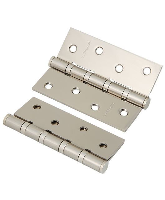 Петля врезная TANDOOR TD100-4S steel (100*75*2,5) SN Никель