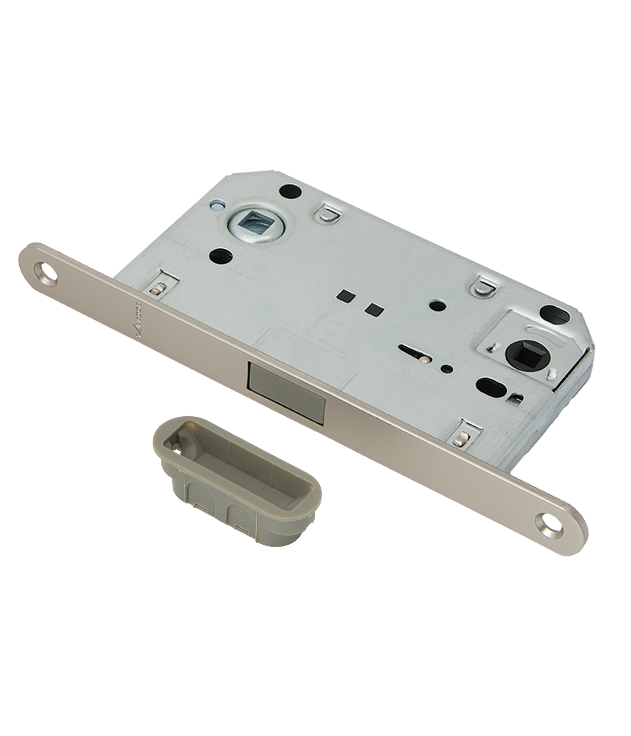 Замок сантехнический TANDOOR TDLB 5096-M WC MSN Никель супер матовый