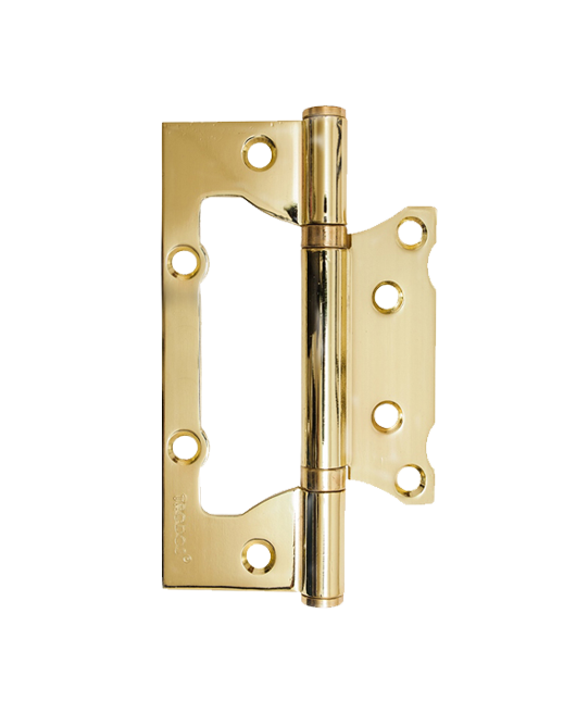 Петля накладная TRODOS 2BB 125х75х2,5мм GP Золото 125*75*2,5